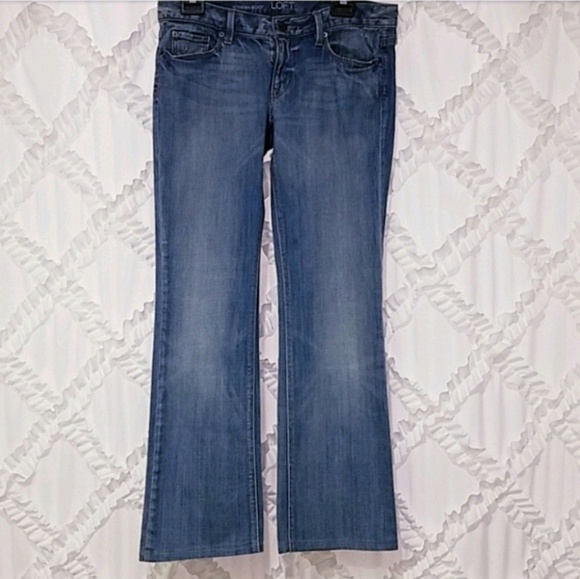 LOFT Modern Boot Jeans Size 6 - Picture 2 of 4